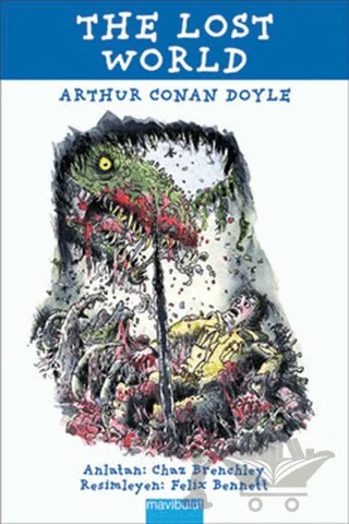 The Lost World – Sir Arthur Conan Doyle – Mavibulut Yayınları kitap kapağı