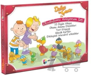 Defne ve Çınar İle Okuduğumu Anlıyorum – Kollektif – Dört Renk Yayınları kitap kapağı