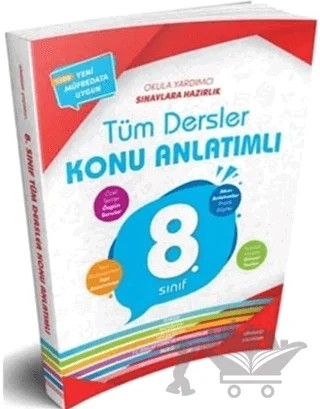 8. Sınıf Tüm Dersler Konu Anlatımlı – Kolektif – 4 Element Yayınları kitap kapağı