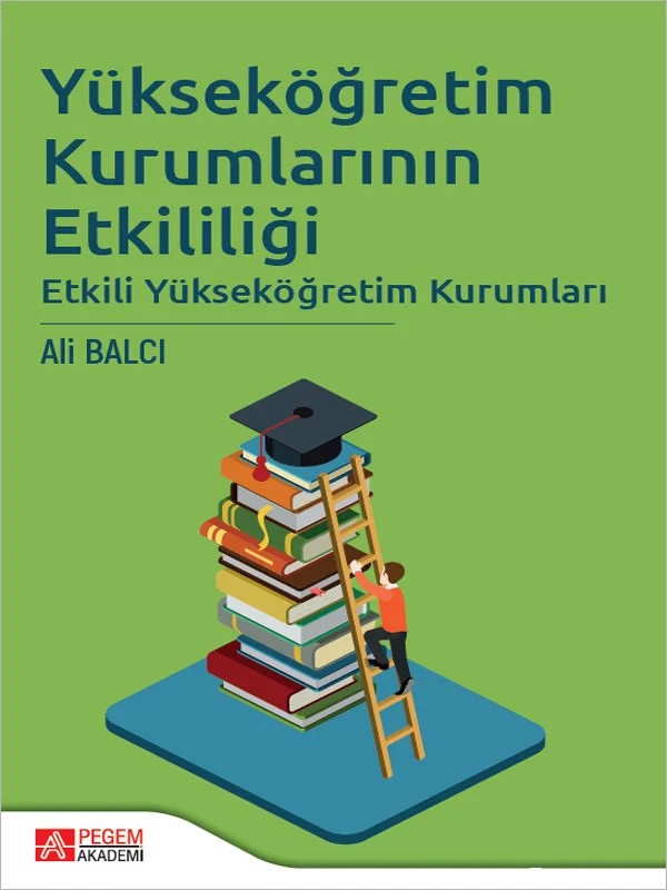Yükseköğretim Kurumlarının Etkililiği – Pegem Akademi Yayıncılık kitap kapağı