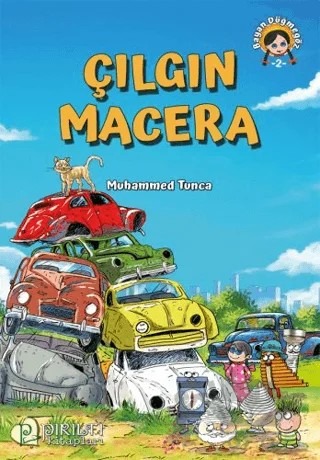 Çılgın Macera - Bayan Düğmegöz 2 – Muhammed Tunca – Pırıltı Kitapları - Erkam kitap kapağı