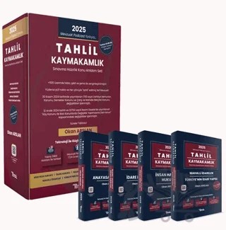 Tahlil Kaymakamlık Sınavına Hazırlık Konu Anlatım Seti – Okan Arslan – Temsil Kitap kitap kapağı