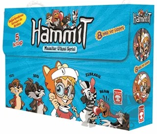 Hammit 2 Masallar Ülkesi (5 Kitap Takım) – Cem Gülbent – Timaş Çocuk kitap kapağı