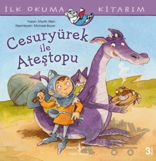 Cesuryürek ile Ateştopu – Martin Klein – İş Bankası Kültür Yayınları kitap kapağı
