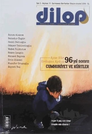 Dilop Dergisi Sayı: 11 Kasım - Aralık 2019 – Dilop Dergisi Yayınları kitap kapağı