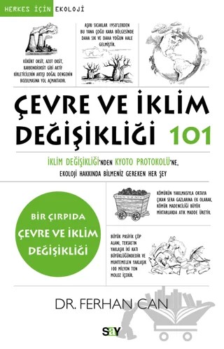 Çevre ve İklim Değişikliği 101 – Ferhan Can – Say Yayınları kitap kapağı