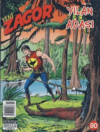 Yeni Zagor Sayı: 80 Yılan Adası – Lal Kitap kitap kapağı