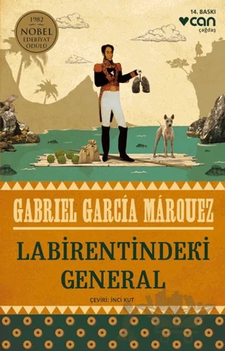 Labirentindeki General – Gabriel Garcia Marquez – Can Yayınları kitap kapağı