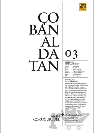 Çobanaldatan – Akın Çokuğurluel – Nota Bene Yayınları kitap kapağı