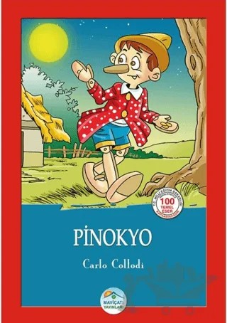 Pinokyo – Carlo Collodi – Maviçatı Yayınları kitap kapağı