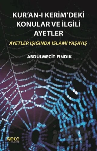 Kur'an-ı Kerim'deki Konular ve İlgili Ayetler – Abdulmecit Fındık – Gece Kitaplığı kitap kapağı