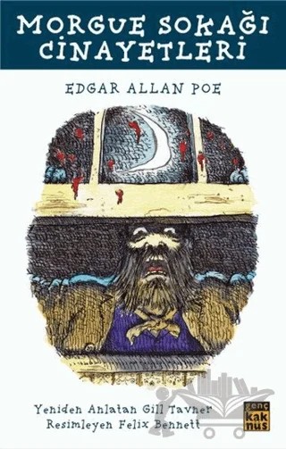 Morgue Sokağı Cinayetleri – Edgar Allan Poe – Kaknüs Genç kitap kapağı