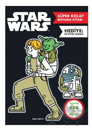 Star Wars Süper Kolay Boyama Kitabı – Kolektif – Doğan Egmont Yayıncılık kitap kapağı