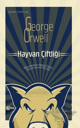 Hayvan Çiftliği – George Orwell – Tılsım Yayınevi kitap kapağı