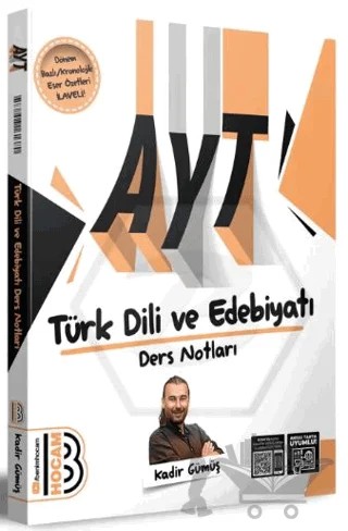 2026 AYT Türk Dili ve Edebiyatı Ders Notları – Kadir Gümüş – Benim Hocam Yayınları kitap kapağı