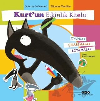 Kurt’un Etkinlik Kitabı – Orianne Lallemand – Yapı Kredi Yayınları kitap kapağı