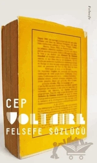 Cep Felsefe Sözlüğü (Cep Boy) – Voltaire – Kafe Kültür Yayıncılık kitap kapağı