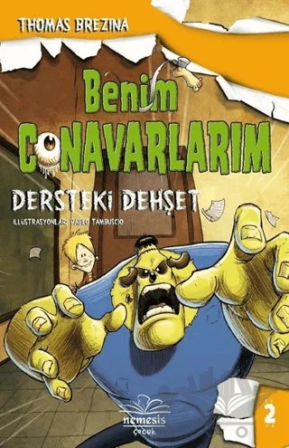 Dersteki Dehşet - Benim Canavarlarım 2 – Thomas Brezina – Nemesis Kitap kitap kapağı