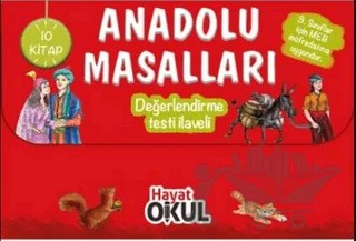 Anadolu Masalları 3. Sınıf – Ali Faik Gedikoğlu – Hayat Okul Yayınları kitap kapağı