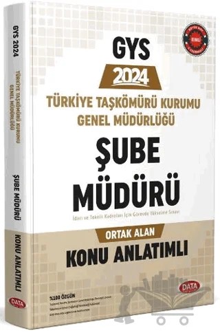 Türkiye Taşkömürü Kurumu Genel Müdürlüğü Başmühendis, Şef, Teknik Şef GYS Ortak Alan Hazırlık Kitabı – Kolektif – Data Yayınları kitap kapağı