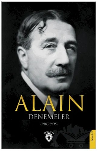Denemeler – Alain – Dorlion Yayınları kitap kapağı