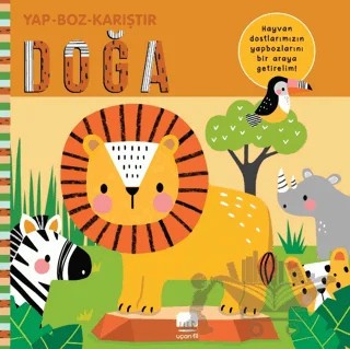 Yap Boz Karıştır Doğa – Rebecca Weerasekera – Uçan Fil Yayınları kitap kapağı