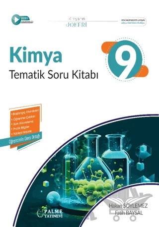 2025 9. Sınıf Kimya Tematik Soru Kitabı – Fatih Baysal, Hakan Söylemez – Palme Yayınları kitap kapağı