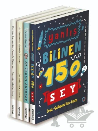 Orenda 4'lü Kitap Set – Jennifer McCartney, Frede Royer, Louis Guillaume Kan Lacas – Orenda kitap kapağı
