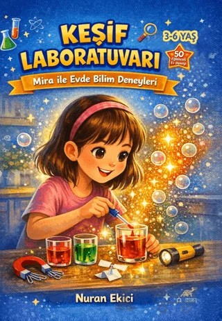 Keşif Laboratuvarı Mira İle Evde Bilim Deneyleri – Kolektif – Paradigma Akademi Yayınları kitap kapağı