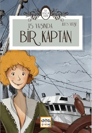 On Beş Yaşında Bir Kaptan – Jules Verne – Nar Çocuk kitap kapağı