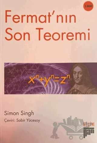 Fermat’nın Son Teoremi – Simon Singh – Pan Yayıncılık kitap kapağı
