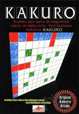 Kakuro – Kolektif – Pegasus Yayınları kitap kapağı