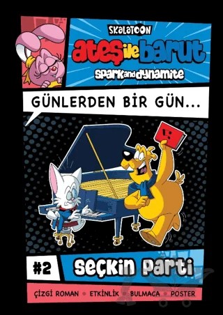 Ateş ile Barut Günlerden Bir Gün 2 - Seçkin Parti – Alp Türkbiner – Skalatoon Yayıncılık kitap kapağı