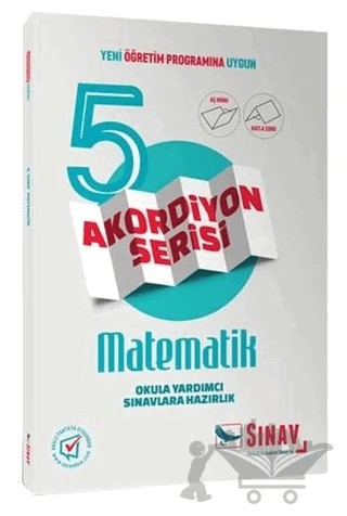 5. Sınıf Matematik Akordiyon Serisi – Kolektif – Sınav Yayınları kitap kapağı