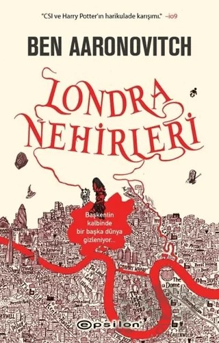 Londra Nehirleri – Ben Aaronovitch – Epsilon Yayınevi kitap kapağı