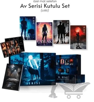 Av Serisi 4 Kitaplık Hediyeli Özel Kutu – M. Rise – Ephesus Yayınları kitap kapağı