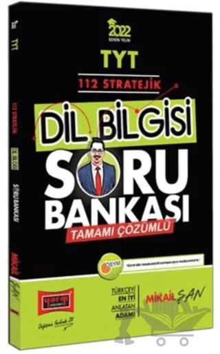 Yargı Yayınları 2022 TYT 112 Stratejik Dil Bilgisi Tamamı Çözümlü Soru Bankası – Mikail Şan – Yargı Yayınevi kitap kapağı