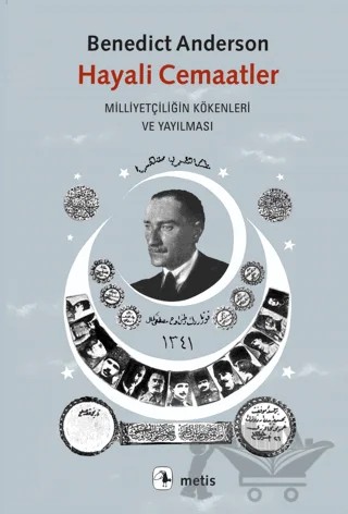 Hayali Cemaatler – Benedict Anderson – Metis Yayınları kitap kapağı