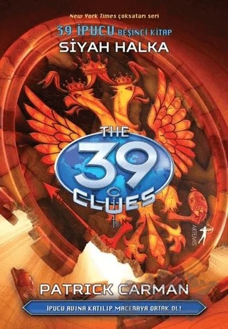 Siyah Halka 39  - İpucu Beşinci Kitap – Patrick Carman – Artemis Yayınları kitap kapağı