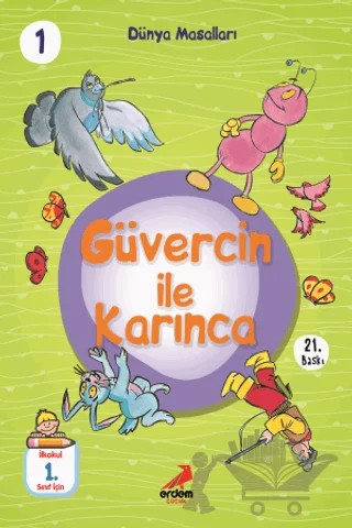 Güvercin İle Karınca – Serdar Canaslan – Erdem Çocuk kitap kapağı