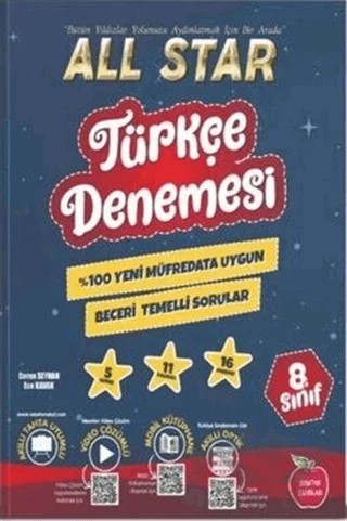 8. Sınıf LGS All Star Türkçe Deneme – Kolektif – Newton Yayınları kitap kapağı