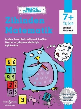Ödeve Yardımcı Zihinden Matematik – Hannah Cather – İş Bankası Kültür Yayınları kitap kapağı