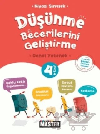 4. Sınıf Junior Master Düşünme Becerilerini Geliştirme Genel Yetenek – Kolektif – Okyanus Yayınları kitap kapağı