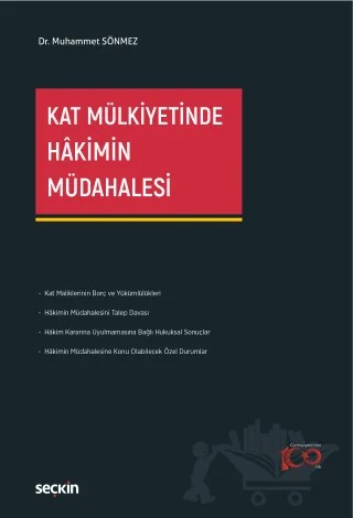 Kat Mülkiyetinde Hakimin Müdahalesi – Muhammet Sönmez – Seçkin Yayıncılık kitap kapağı