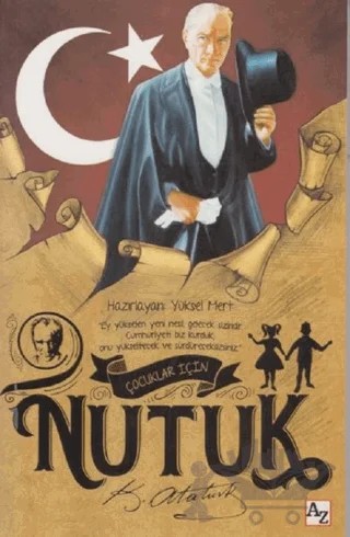 Çocuklar İçin Nutuk – Mustafa Kemal Atatürk – Az Kitap kitap kapağı