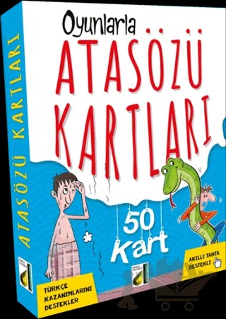 Oyunlarla Atasözü Kartları – Kolektif – Damla Yayınevi kitap kapağı