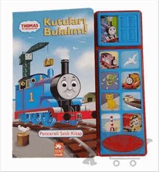 Kutuları Bulalım! - Thomas ve Arkadaşları – Kolektif – Eksik Parça Yayınları kitap kapağı
