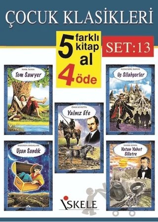 Çocuk Klasikleri (5 Kitap Takım) Set: 13 – Kolektif – İskele Yayıncılık kitap kapağı