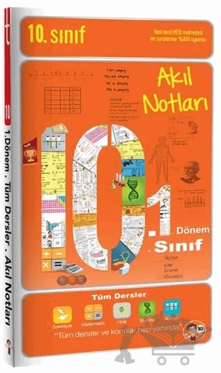 10. Sınıf Akıl Notları - 10.1 Dönem – Kolektif – Tonguç Akademi kitap kapağı