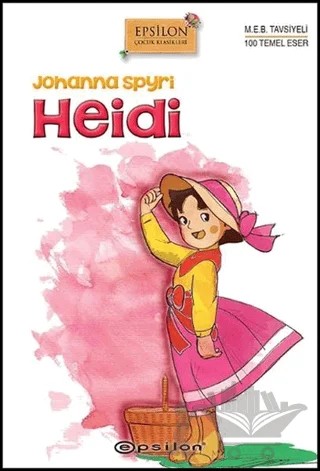 Heidi – Johanna Spyri – Epsilon Yayınevi kitap kapağı